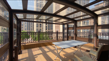 Covero retractableroof  motorizedroof mobile sunroom (3)